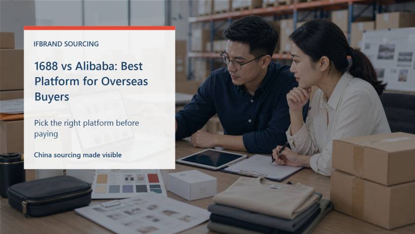 1688 vs Alibaba: Best Platform for Overseas Buyers China sourcing agency cover image