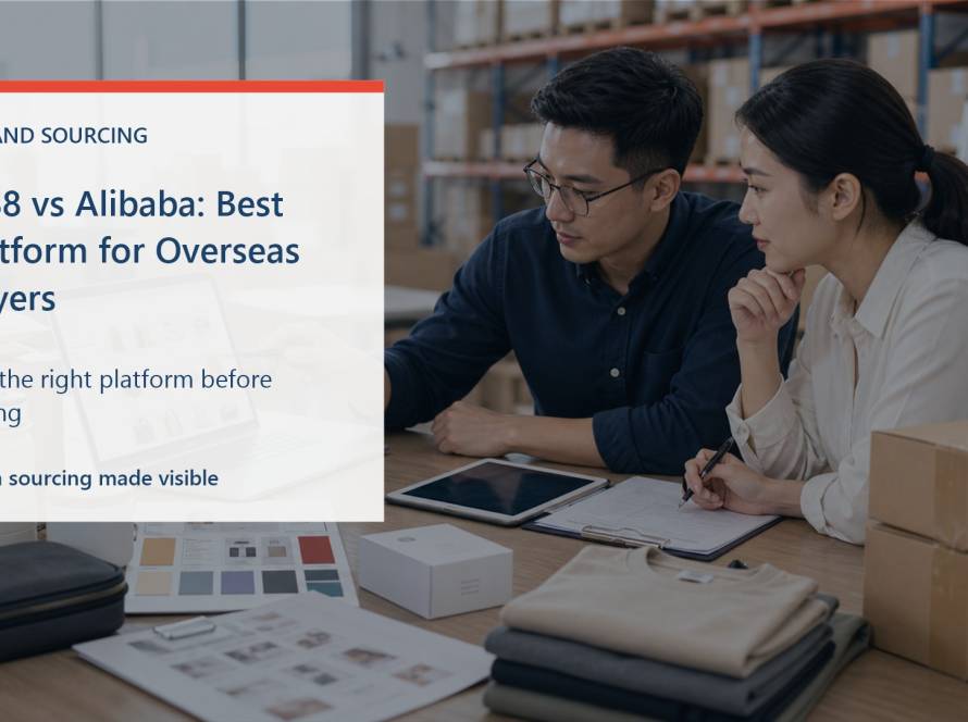 1688 vs Alibaba: Best Platform for Overseas Buyers China sourcing agency cover image