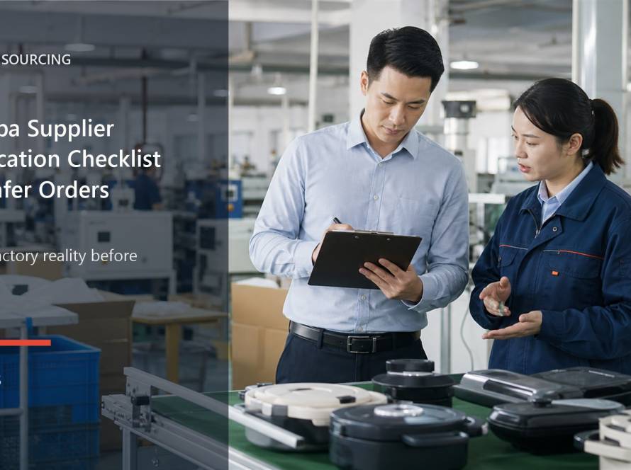Alibaba Supplier Verification Checklist for Safer Orders China sourcing agency cover image