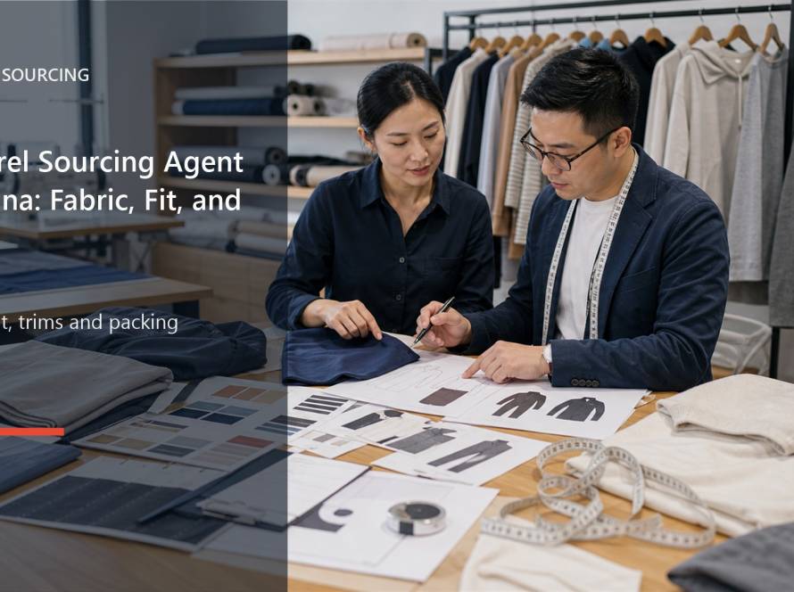 Apparel Sourcing Agent in China: Fabric, Fit, and QC China sourcing agency cover image