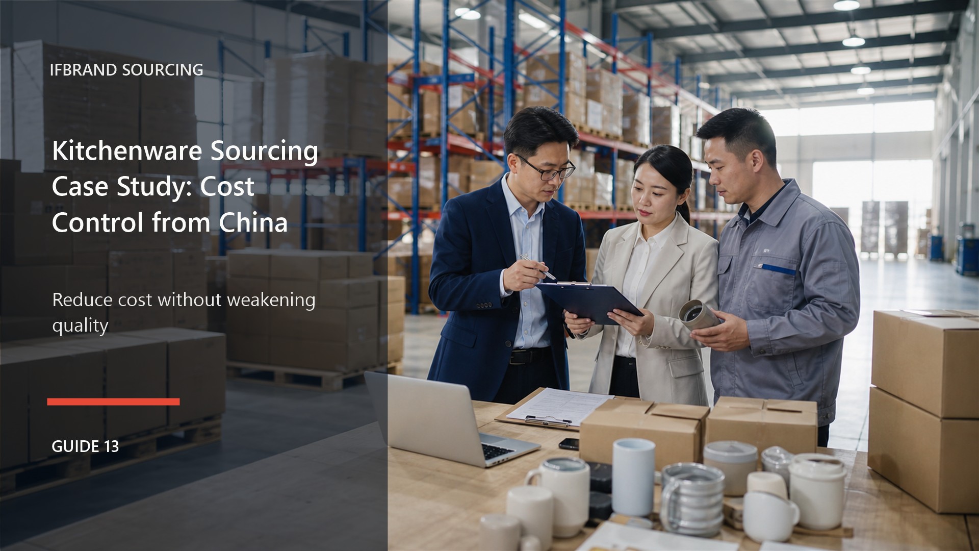 Kitchenware Sourcing Case Study: Cost Control from China China sourcing agency cover image