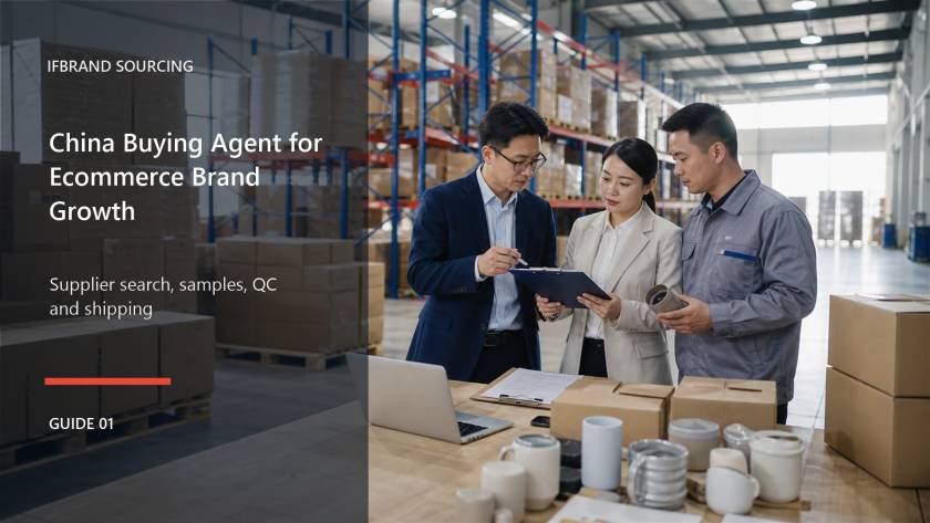 China Buying Agent for Ecommerce Brand Growth China sourcing agency cover image