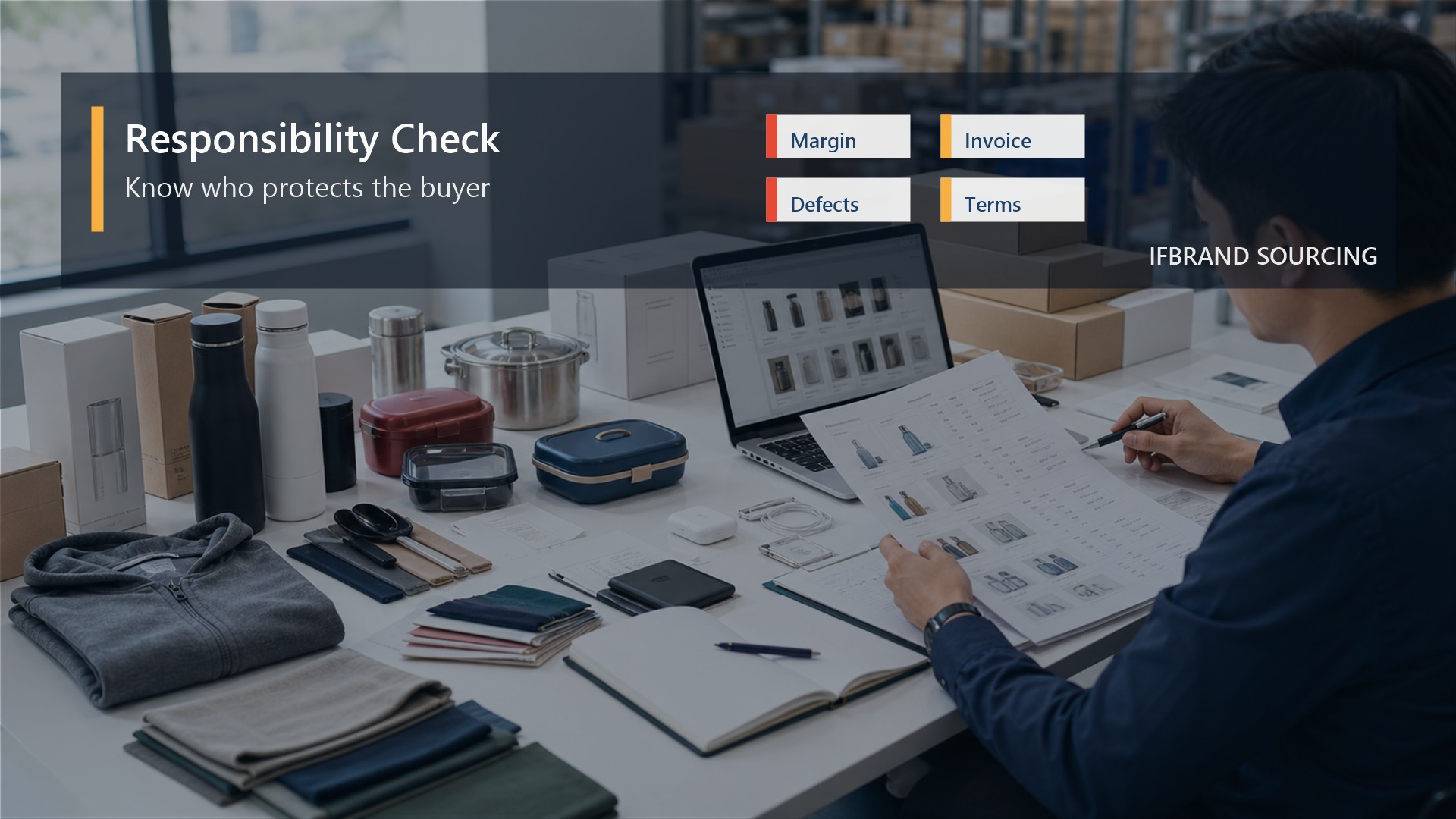 Responsibility Check visual for China Purchasing Agent vs Trading Company: Key Differences