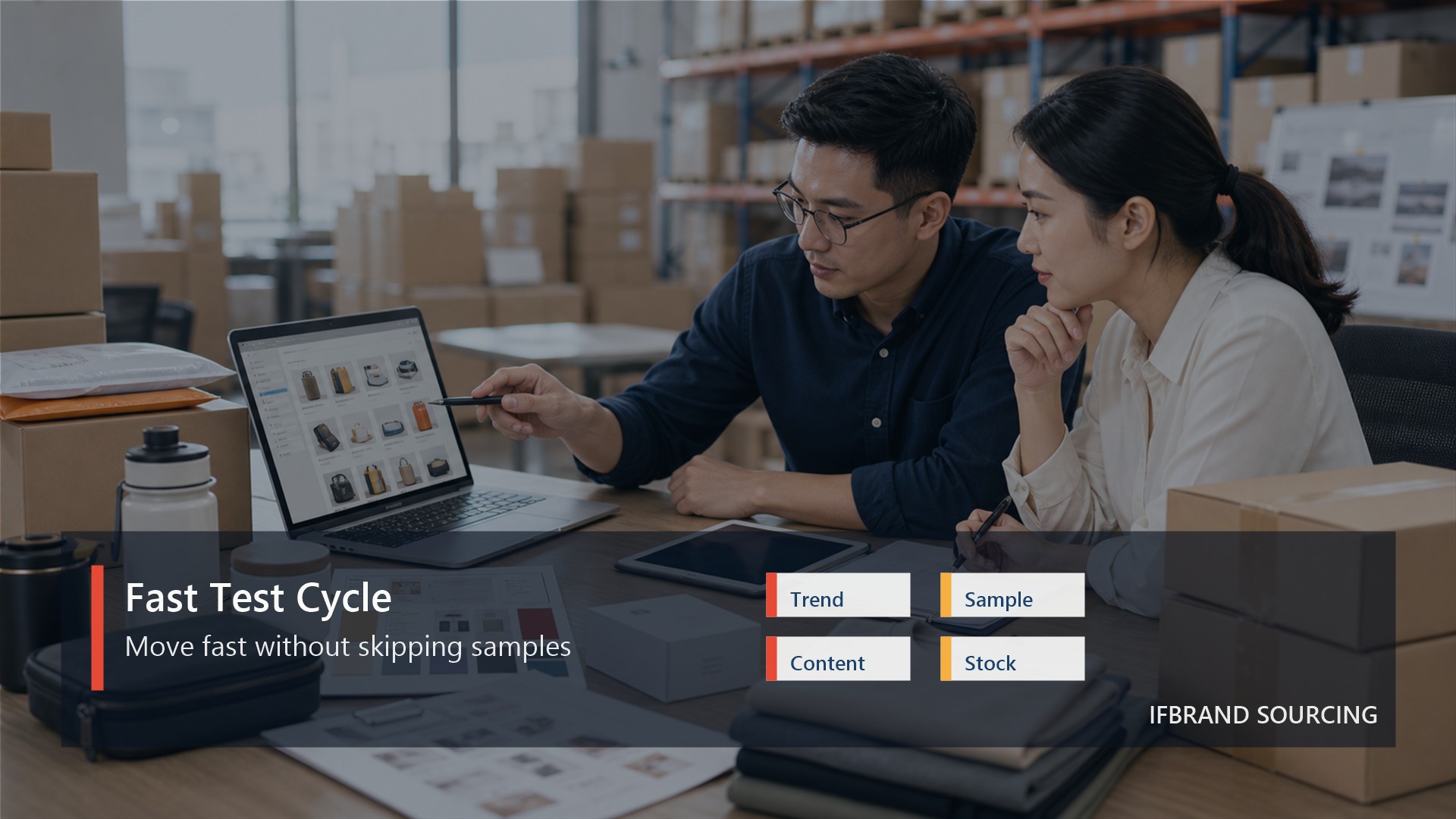 Fast Test Cycle visual for China Sourcing for TikTok Shop Sellers: Fast but Controlled
