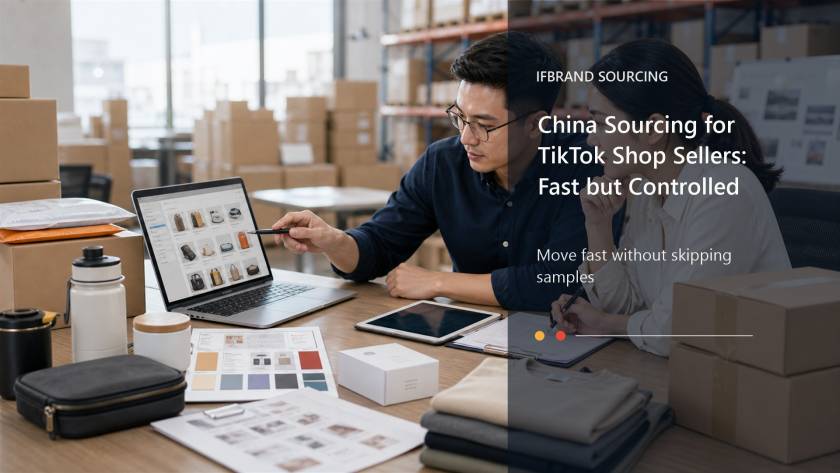 China Sourcing for TikTok Shop Sellers: Fast but Controlled China sourcing agency cover image
