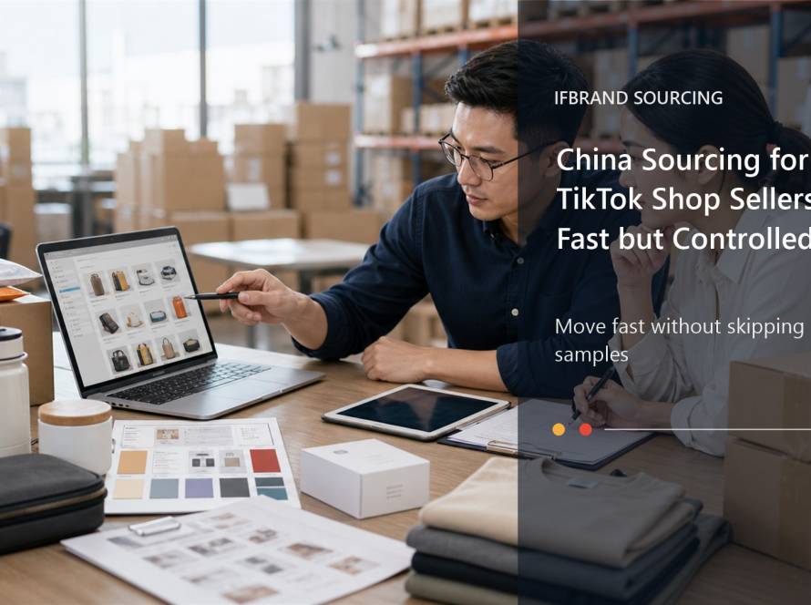 China Sourcing for TikTok Shop Sellers: Fast but Controlled China sourcing agency cover image