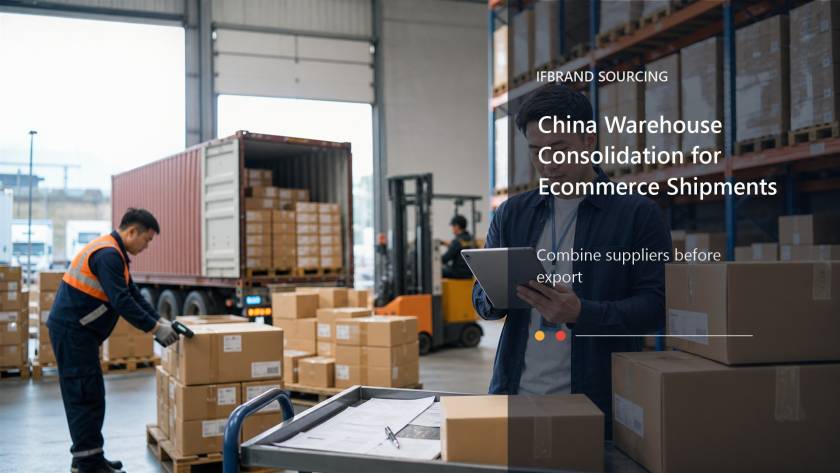 China Warehouse Consolidation for Ecommerce Shipments China sourcing agency cover image