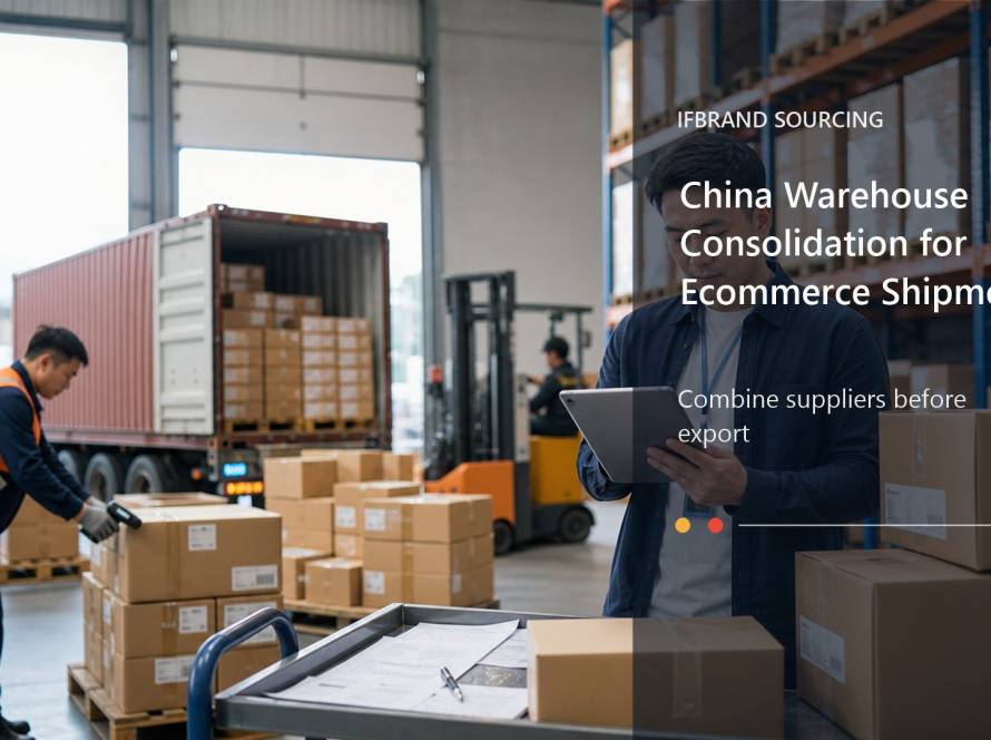 China Warehouse Consolidation for Ecommerce Shipments China sourcing agency cover image