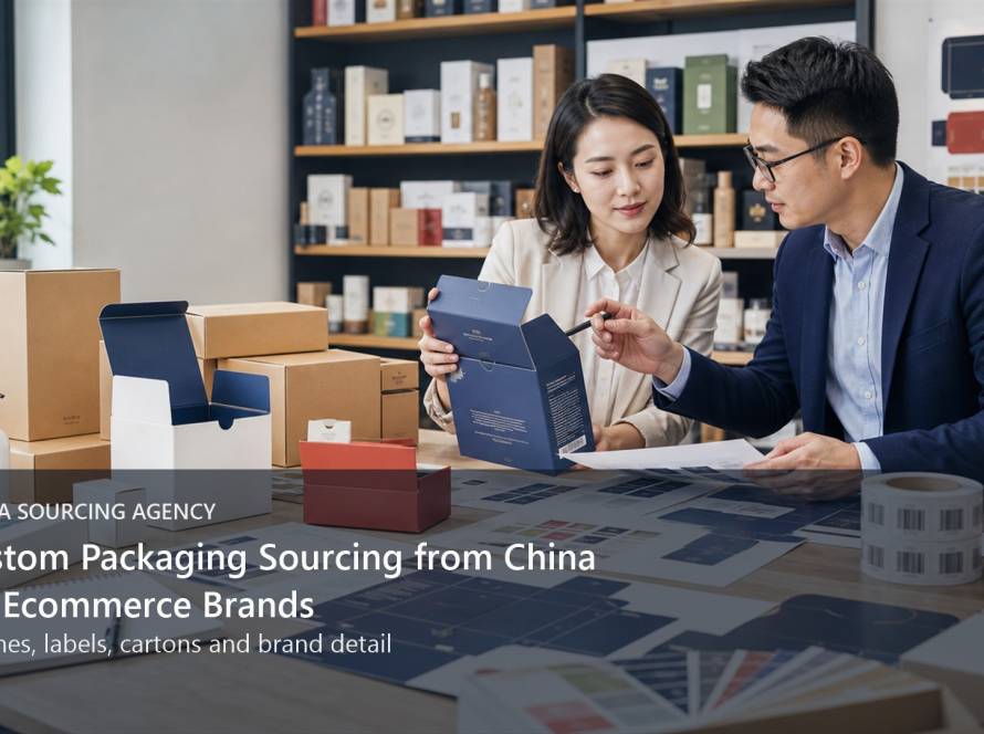 Custom Packaging Sourcing from China for Ecommerce Brands China sourcing agency cover image