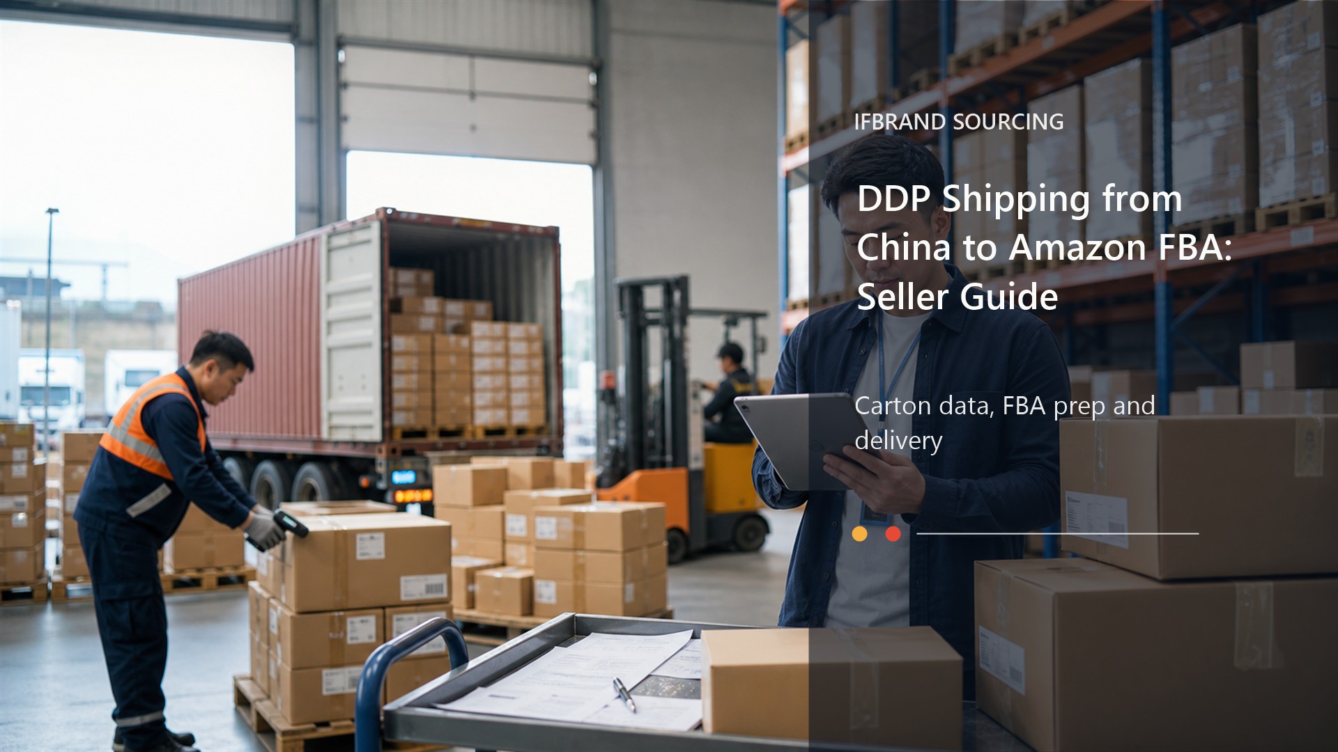 DDP Shipping from China to Amazon FBA: Seller Guide China sourcing agency cover image