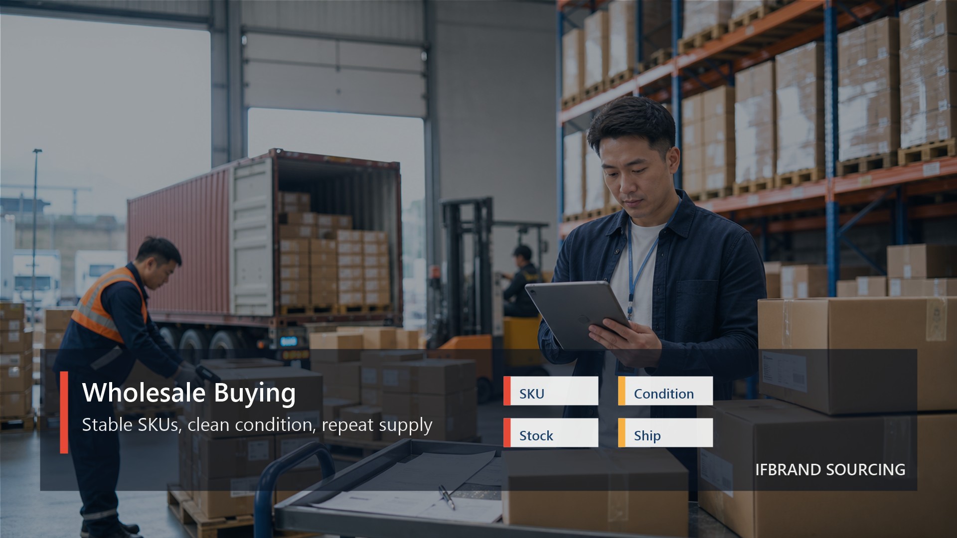 Wholesale Buying visual for eBay Wholesale Sourcing from China: Stable SKU Guide