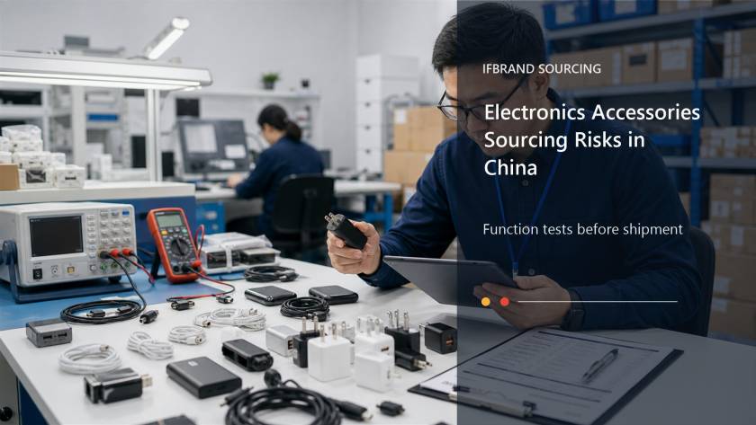 Electronics Accessories Sourcing Risks in China China sourcing agency cover image
