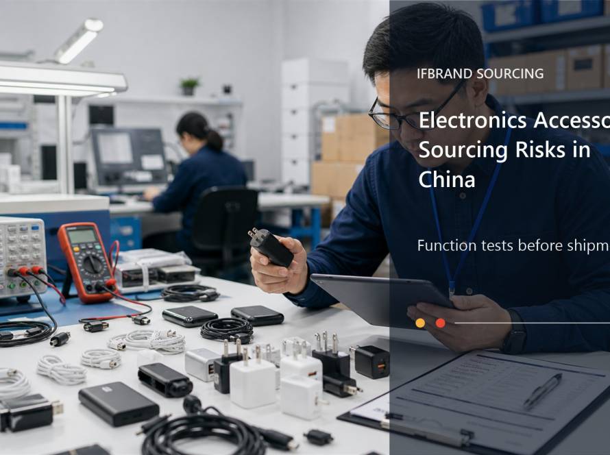 Electronics Accessories Sourcing Risks in China China sourcing agency cover image