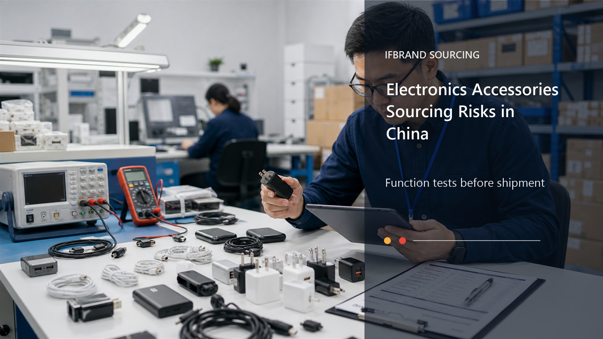 Electronics Accessories Sourcing Risks in China China sourcing agency cover image