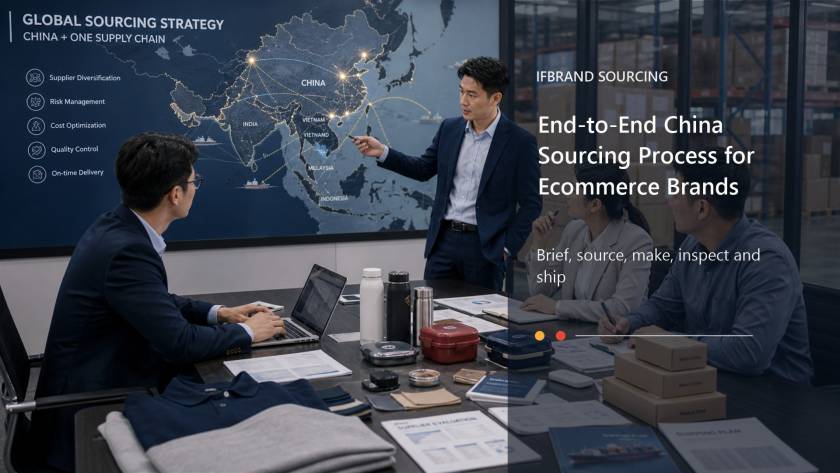 End-to-End China Sourcing Process for Ecommerce Brands China sourcing agency cover image