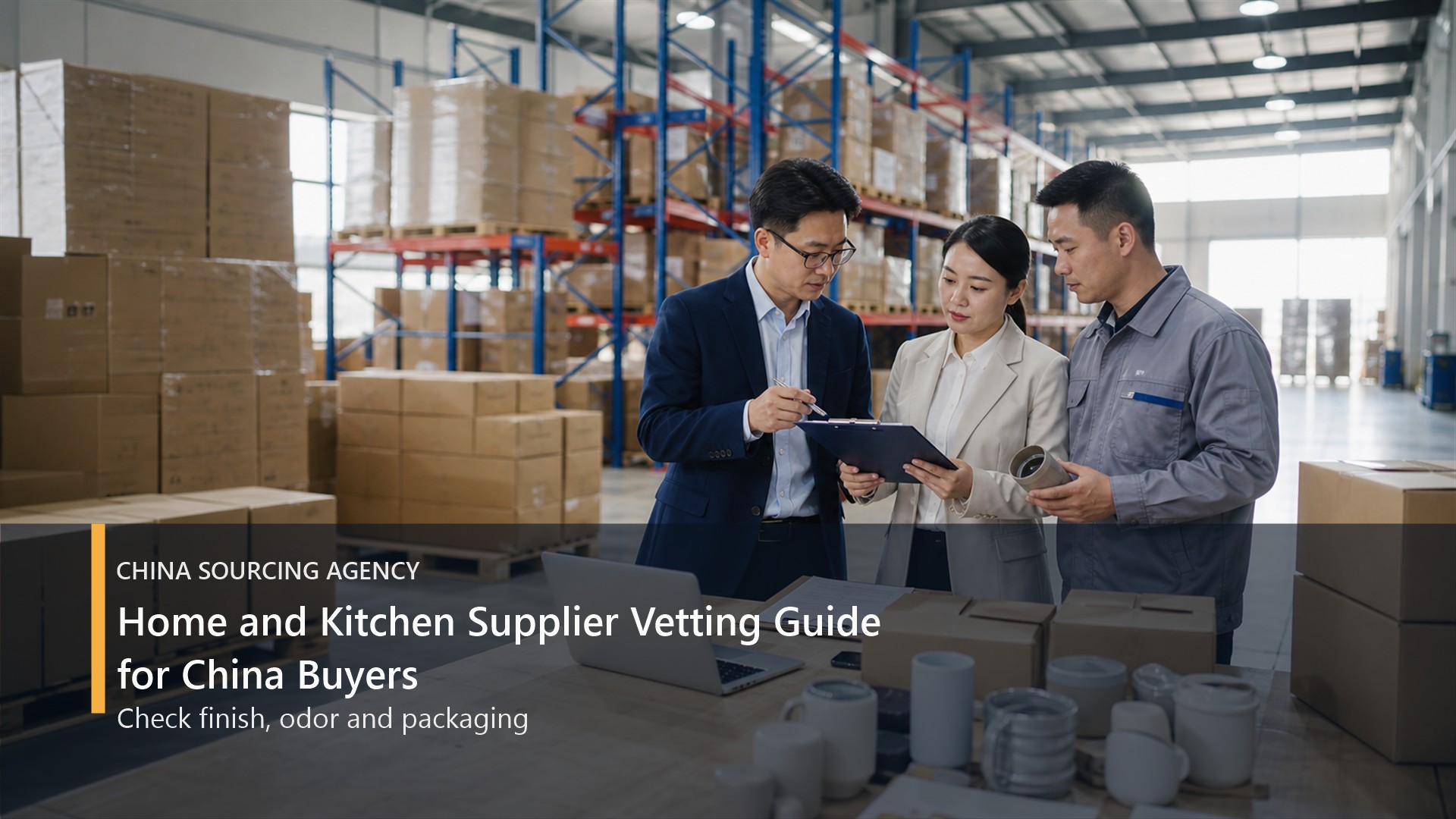 Home and Kitchen Supplier Vetting Guide for China Buyers China sourcing agency cover image