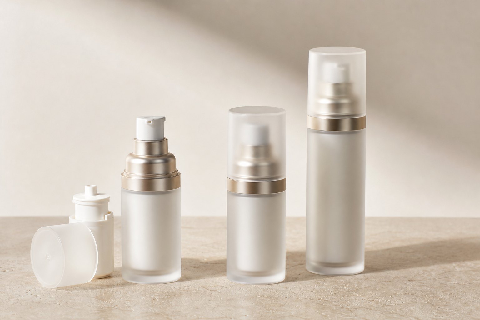 Refillable Airless Skincare Packaging Development