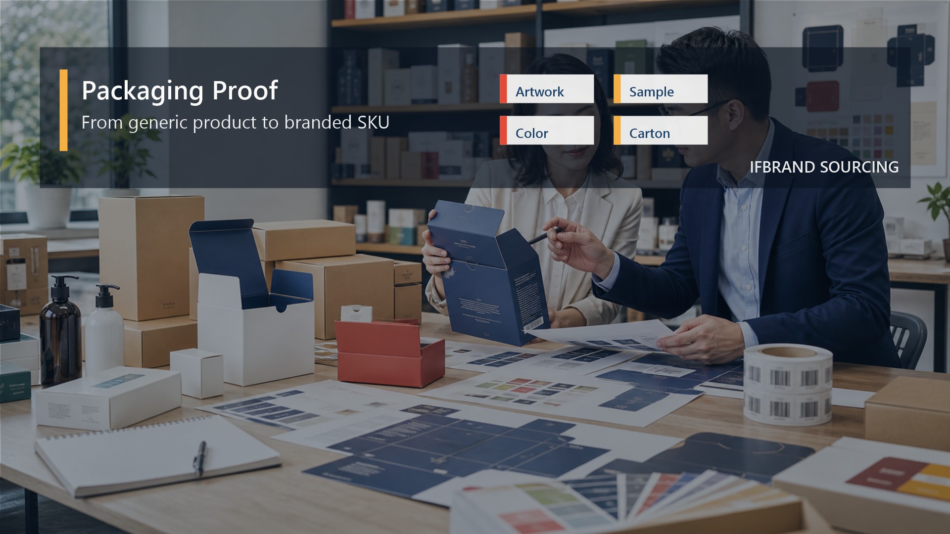 Packaging Proof visual for Private Label Sourcing from China: Buyer Checklist