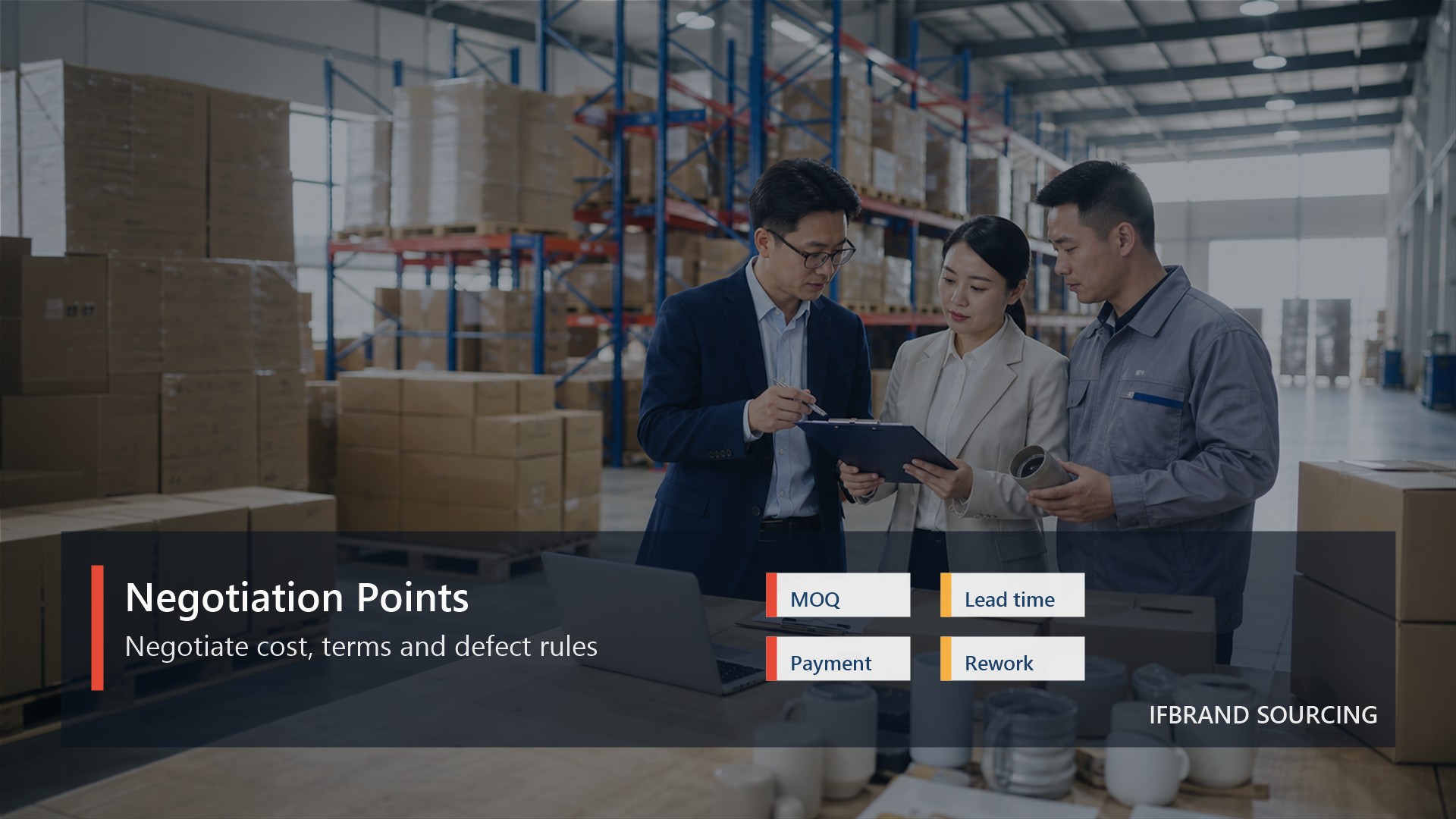 Negotiation Points visual for Supplier Negotiation Checklist for China Manufacturing