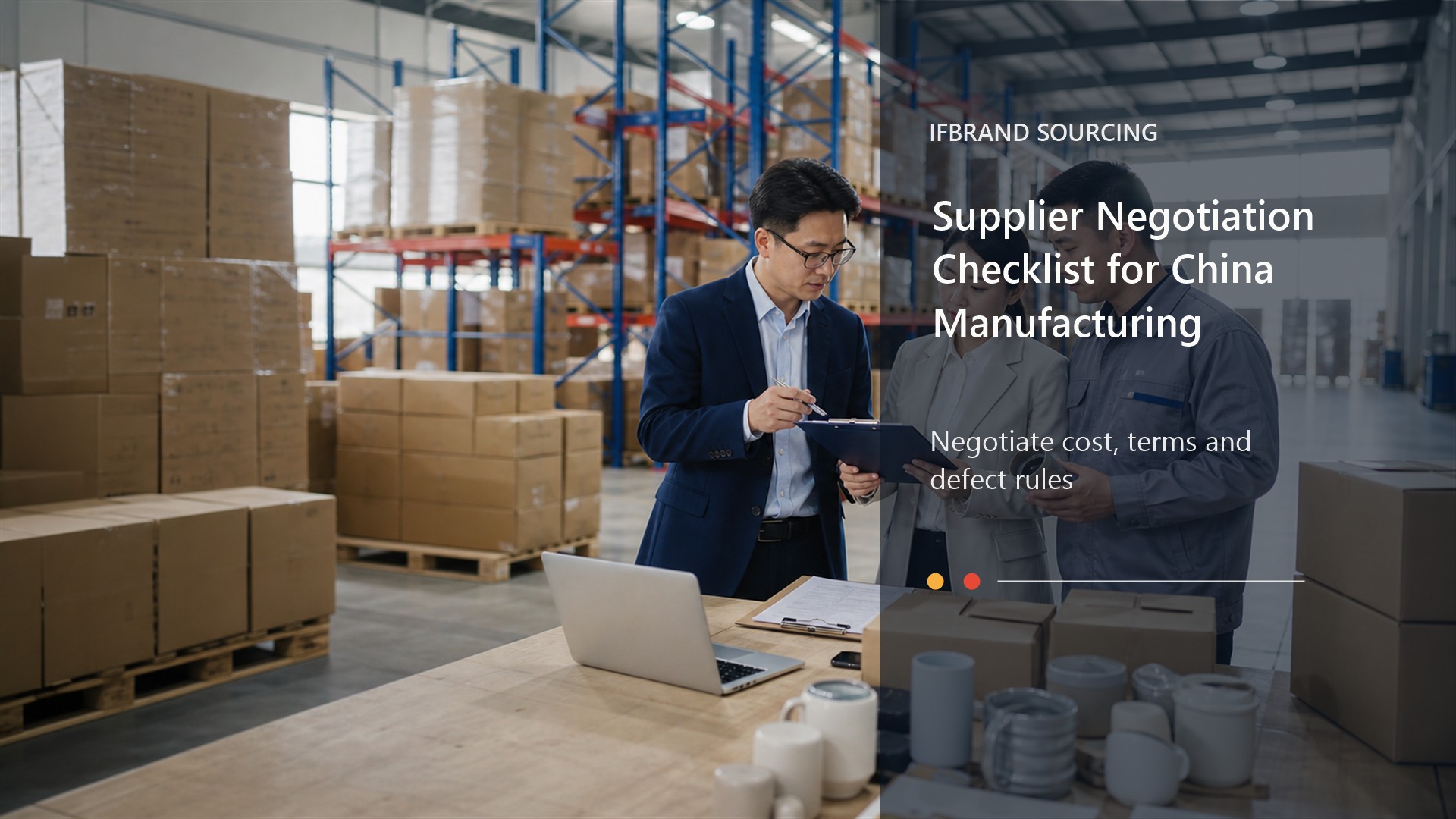 Supplier Negotiation Checklist for China Manufacturing China sourcing agency cover image